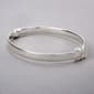 Ellen Tracy Sterling Silver Flexible Bracelet - image 1