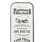 9th & Pike&#174; Oversized Vintage Metal Farmhouse Market Sign - image 3