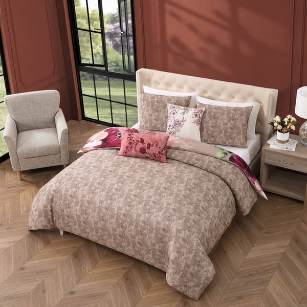 Bebejan® Florence Cotton 5pc. Reversible Comforter Set