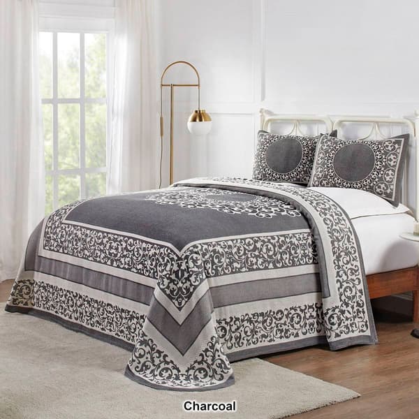 Superior Boho Mandala Woven Jacquard Bedspread Set