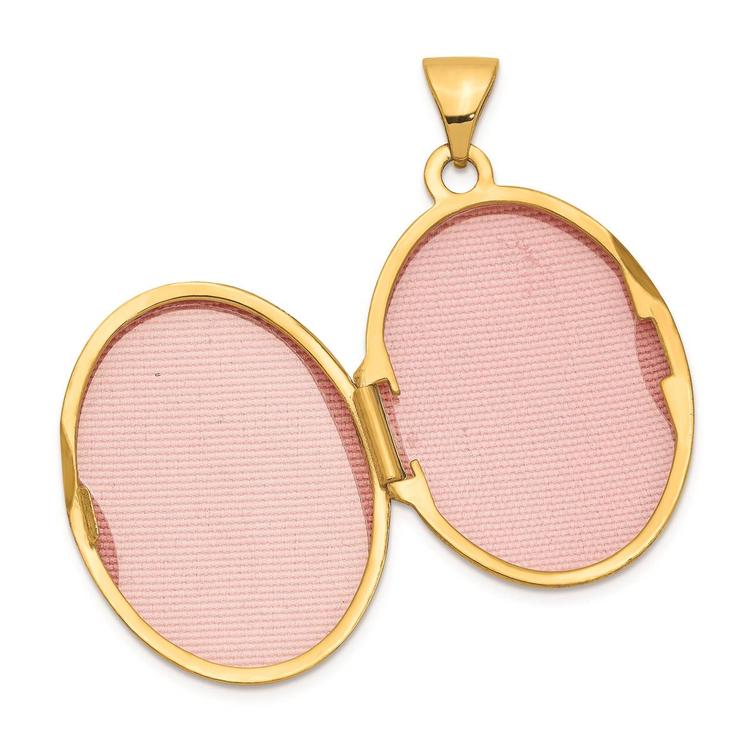Gold Classics™ 14kt. Gold Love You Always Reversible Locket