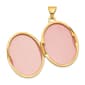 Gold Classics&#8482; 14kt. Gold Love You Always Reversible Locket - image 4