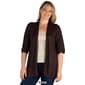 Plus Size 24/7 Comfort Apparel Extended Length Open Cardigan - image 4