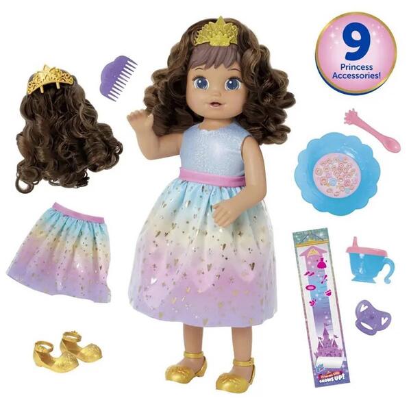 Hasbro Baby Alive Princess Ellie Grows Up! Interactive Doll - image 