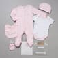 Baby Girl &#40;NB-6M&#41; Rock A Bye Baby 5pc. Duck & Floral Hanging Set - image 1