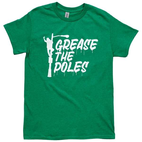 Mens Grease The Poles Short Sleeve Tee - Antique Irish - image 