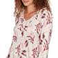 Petite Emaline Dusted Petals Long Sleeve V Neck Pintuck Blouse - image 5