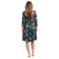 Petite Sami & Jo 3/4 Sleeve Seamed Panel Fit & Flare Dress - image 2