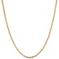 Design Collection Gold-Tone Flat Rectangle Necklace - image 1
