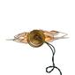 Kurt Adler UL 10-Light Gold Tin Double Point Capiz Star Treetop - image 7