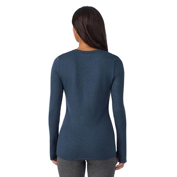 Womens Cuddl Duds® Ultra Cozy Long Sleeve Crew Neck
