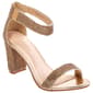 Womens Rampage Glitter Slingback Heels - image 1