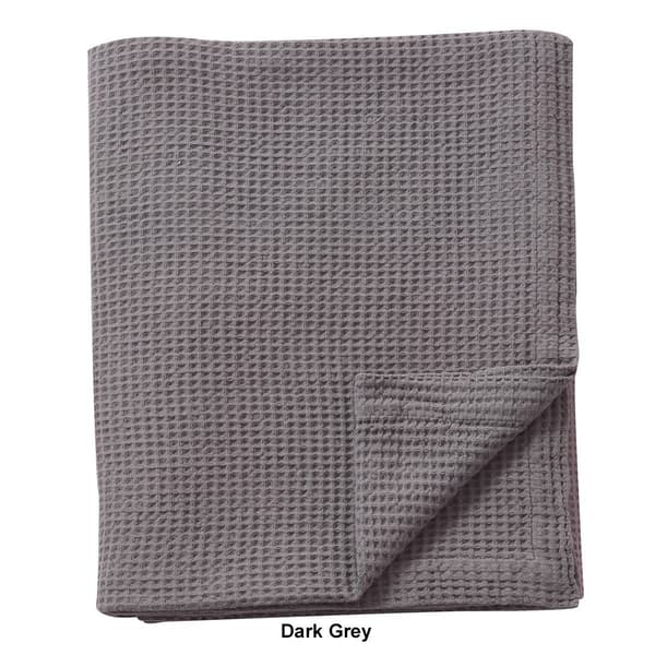 FreshFolds Cotton Lightweight Waffle Weave Blanket