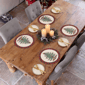 Spode® Christmas Tree Tartan Round Placemats - Set of 4 - image 3