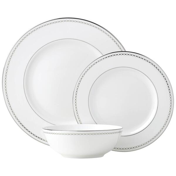 Lenox&#40;R&#41; Pearl Platinum&#40;tm&#41; 3pc. Pearlescent Place Setting Set - image 