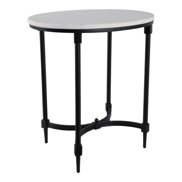 Sagebrook Home 20in. Winslow Marble Top Accent Table