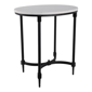 Sagebrook Home 20in. Winslow Marble Top Accent Table - image 2