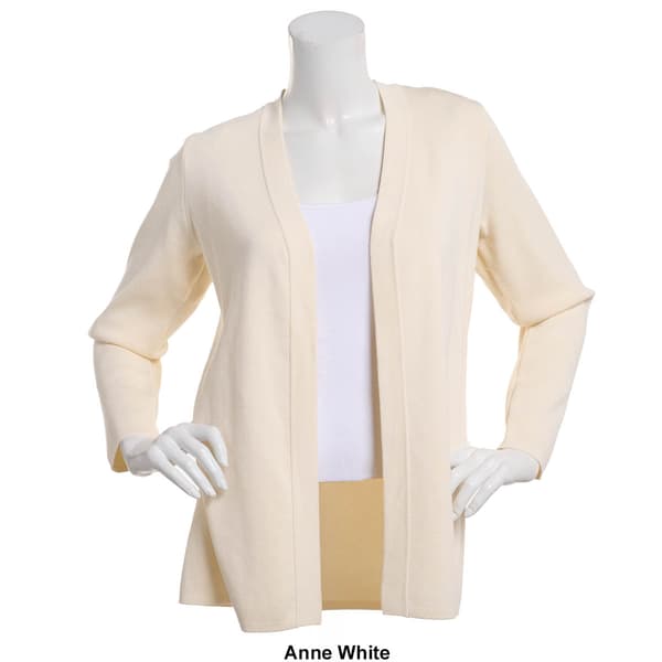 Womens Anne Klein Long Sleeve Open Front Cardigans