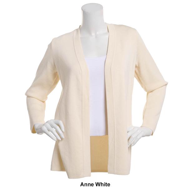 Womens AK Anne Klein Long Sleeve Open Front Cardigans - image 