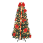 Puleo International 6ft. Pre-Lit Pop-Up Adorned Christmas Tree - image 1