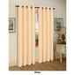 J&V Textiles Faux Silk Grommet Curtain Panels - image 2