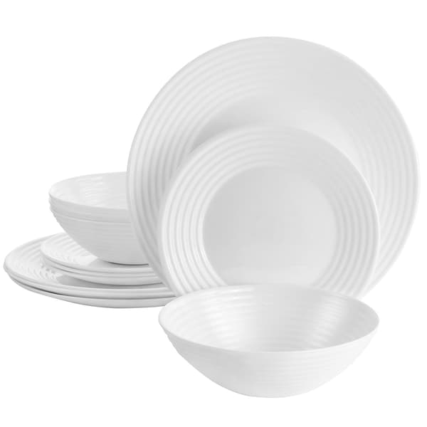 Gibson Patio 12pc. Dinnerware Set Boscov's
