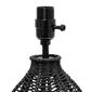 Lalia Home 21in Vintage Rattan Wicker Style Paper Rope Table Lamp - image 8