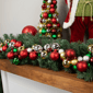 Northlight 6ft. Shatterproof Traditional Christmas Ball Garland - image 3