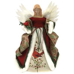 Santa''s Workshop 16 inch Cardinal Angel Tree Topper