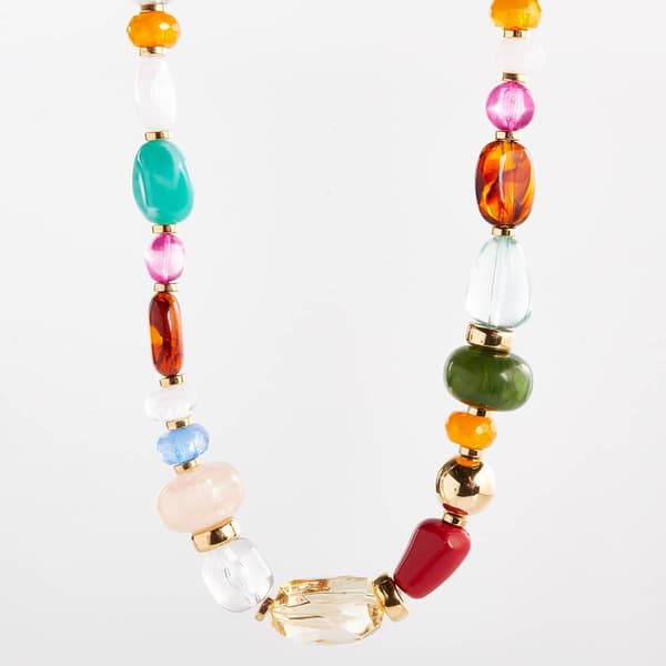 Ashley Cooper(tm) Multi Colored Beaded Necklace - image 