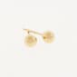 10kt. Yellow Gold 4MM Ball Stud Earrings - image 1