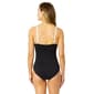 Womens Anne Cole Gabor Mesh Color Block One Piece Swimsuit - image 2