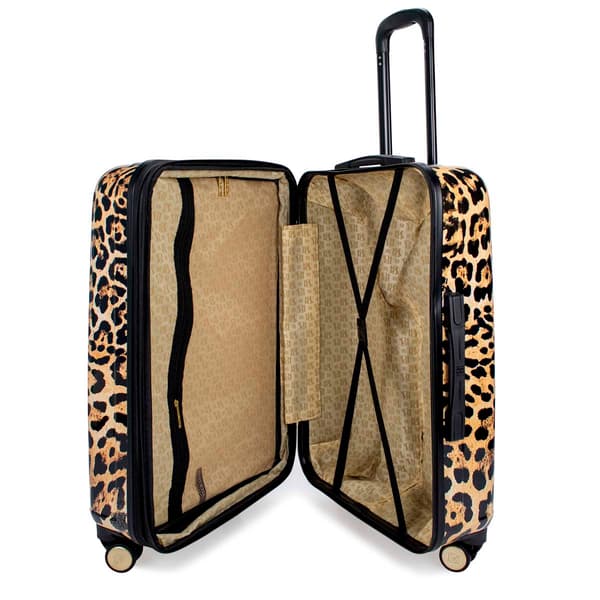 Badgley Mischka Leopard 3pc. Expandable Luggage Set