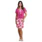 Womens Harper 241 Floral Short Sleeve Tie Front Jacket Dress - image 1