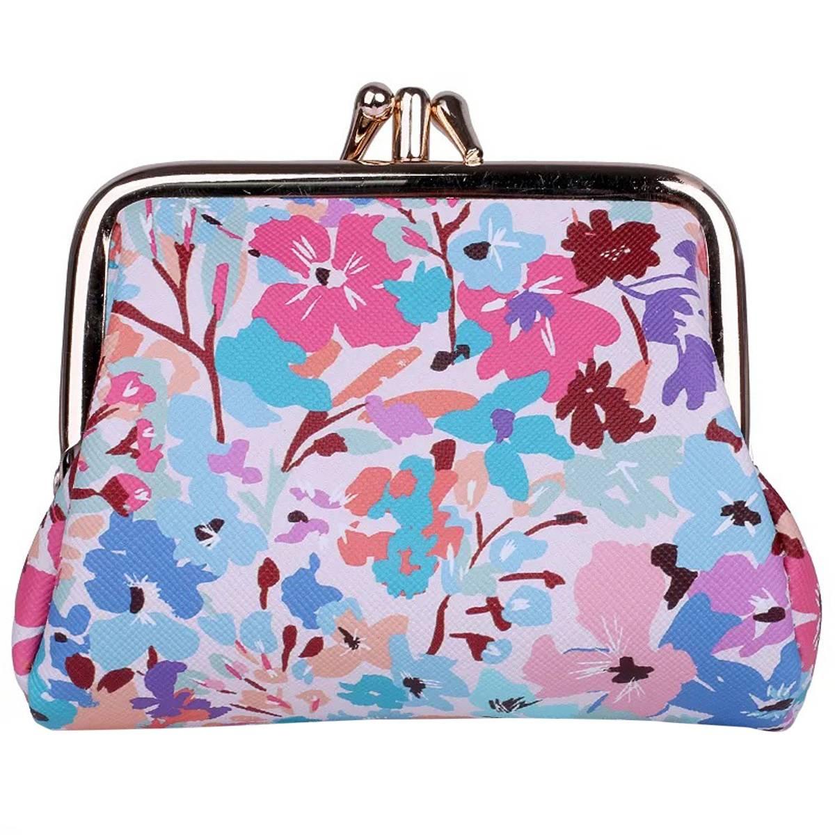 Womens Buxton Triple Frame Wallet