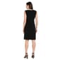 Womens R&M Richards Flyaway Abstract Animal Jacket Dress - image 5