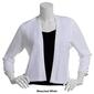 Womens 89th & Madison Button Sleeve Princess Seam Cardigan - image 4