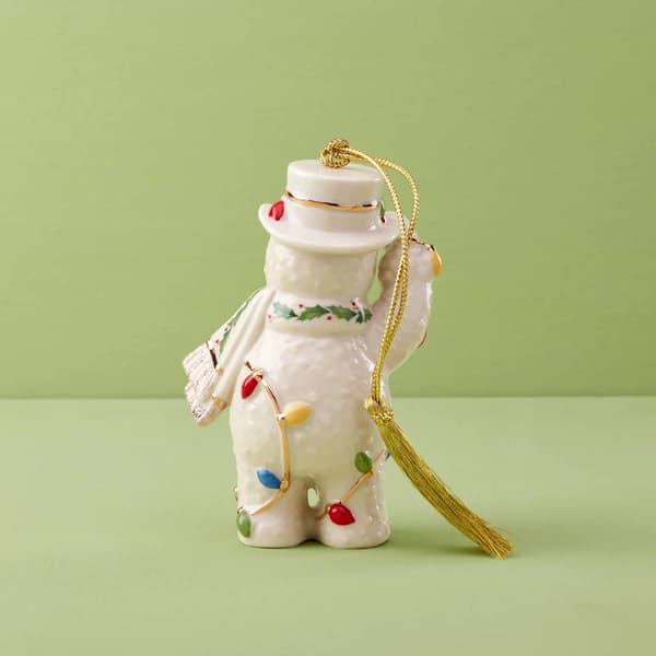Lenox&#174; 2024 Snowman w/ Lights Ornament
