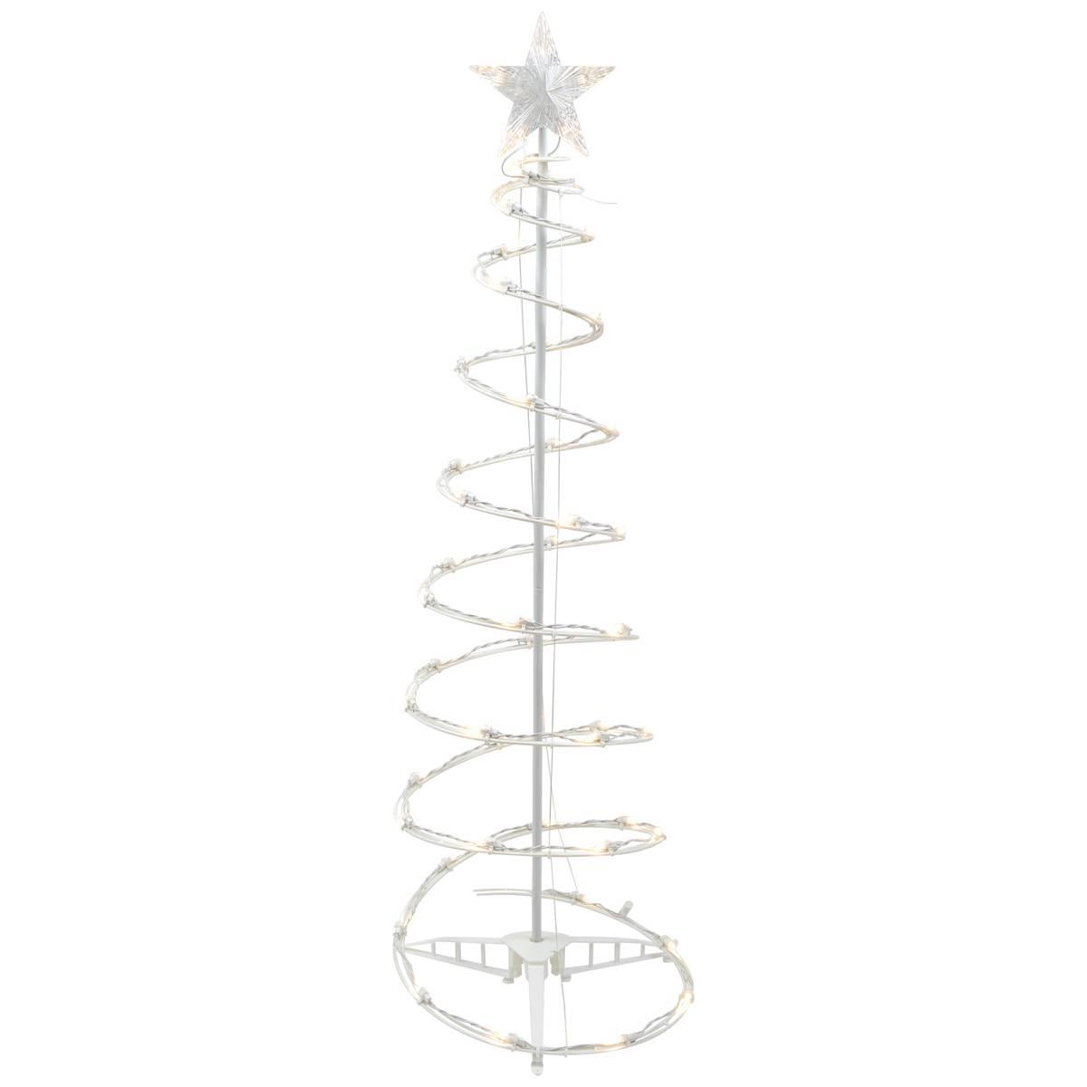 Open Video Modal for Northlight Seasonal 4ft. Warm White LED Spiral Cone Tree