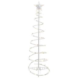 Northlight Seasonal 4ft. Warm White LED Spiral Cone Tree