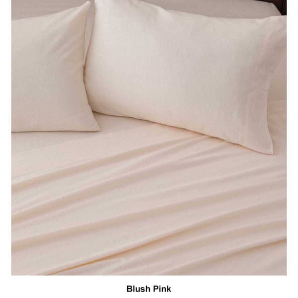 Freshfolds Turkish Cotton Flannel Solid 4pc. Sheet Set