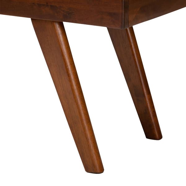 Baxton Studio Alona Wood Dining Bench