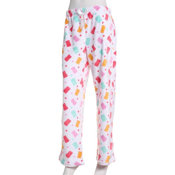 Womens VIP Gummy Bears Plush Pajama Pants - image 