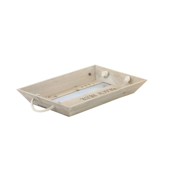 9th & Pike&#174; Small Rectangular Nautical Tray - Set of 2
