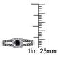 Diamond Classics&#8482; 10kt. White Gold 1/2ct. Black Diamond Ring - image 4