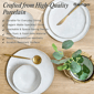 Sango Gansevoort 12pc. White Porcelain Dinnerware Set - image 3