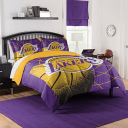 Sweet Home Collection NBA Los Angeles Lakers Comforter Set