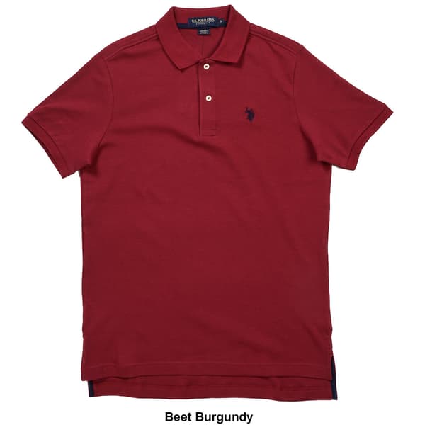 Mens U.S. Polo Assn.&#174; Contrast Logo Short Sleeve Polo