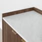 South Shore Hype Storage Sideboard w/Faux Carrara Marble - image 4