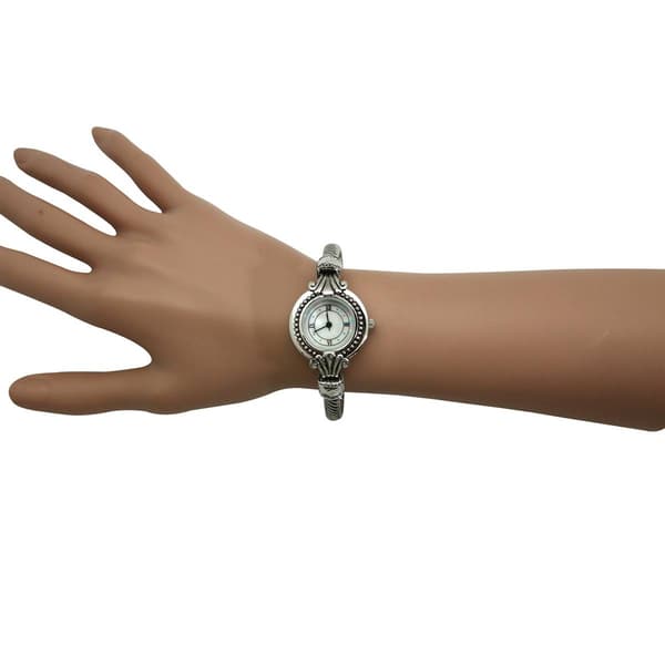 Womens Olivia Pratt™ Small Elegant Antique Bangle Watch - A915789